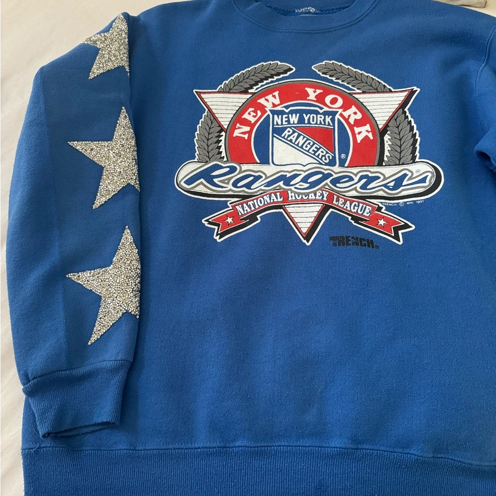 New York Rangers Vintage Crewneck